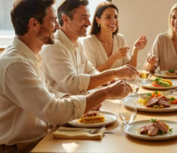 Megosztható social dining fogás a SocialPlace365 asztalán